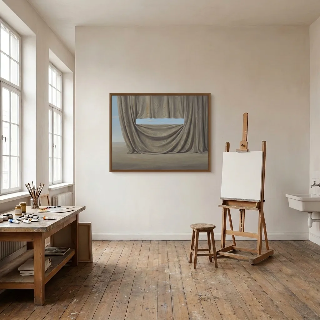 Illusion of the Horizon — in a room