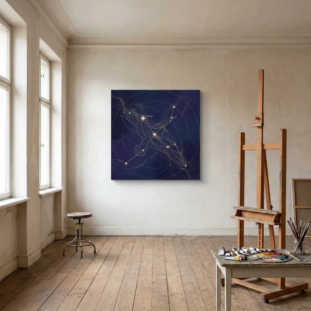 Himmlischer Schwan — im Interieur