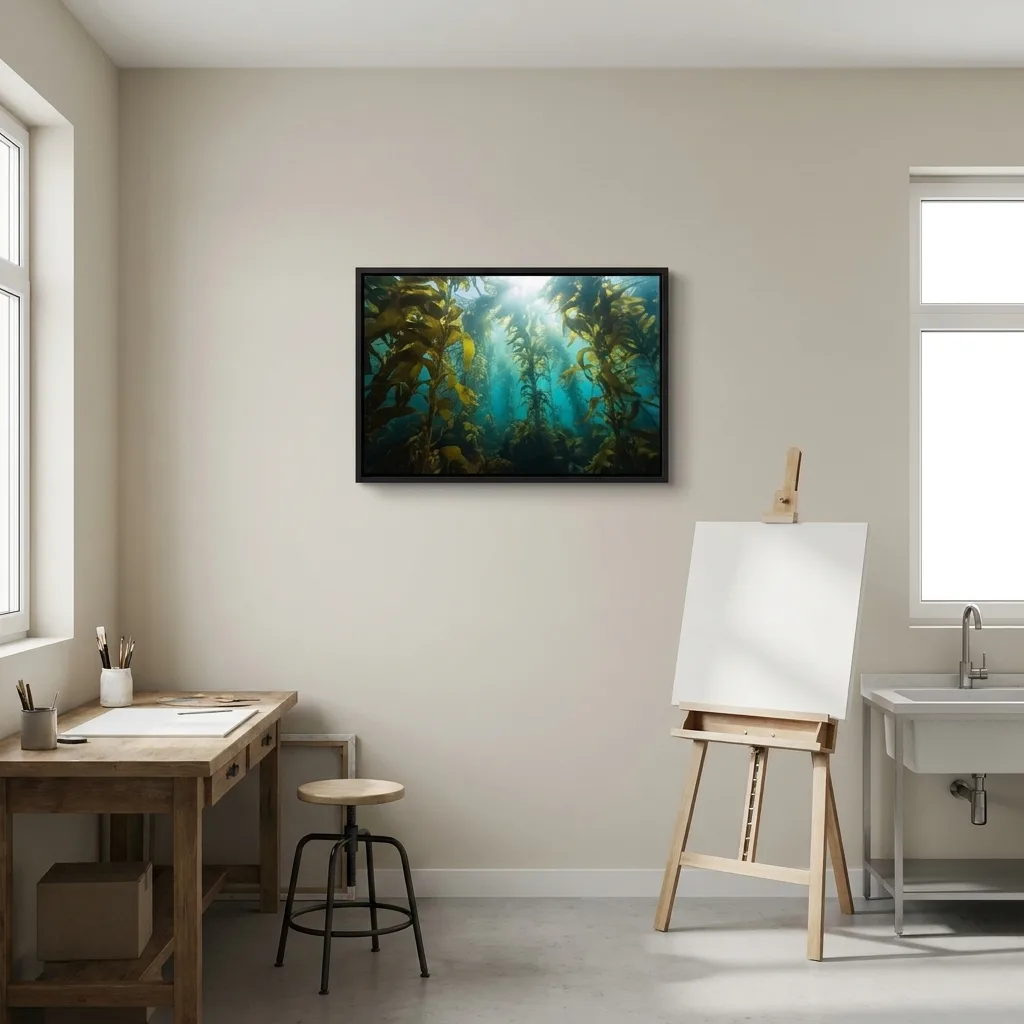 Unterwasserwald — im Interieur