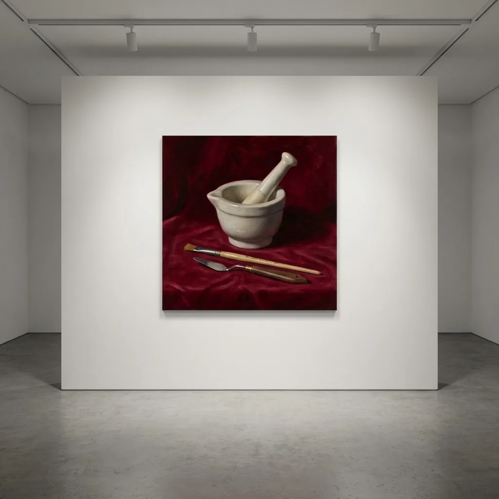 Mistrův ateliér — v interiéru