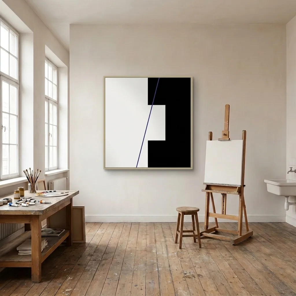 Gitter des Kontrasts — im Interieur