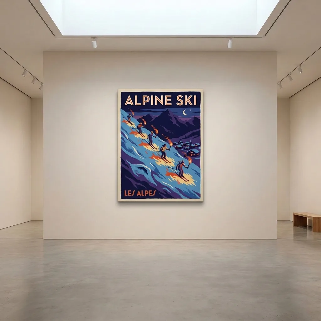 Alpine Descent pass — in a room