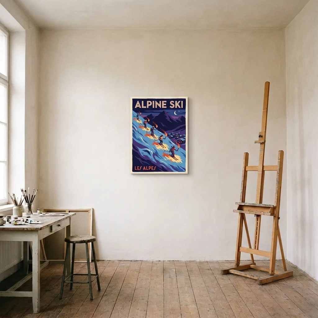Alpine Descent pass — in a room