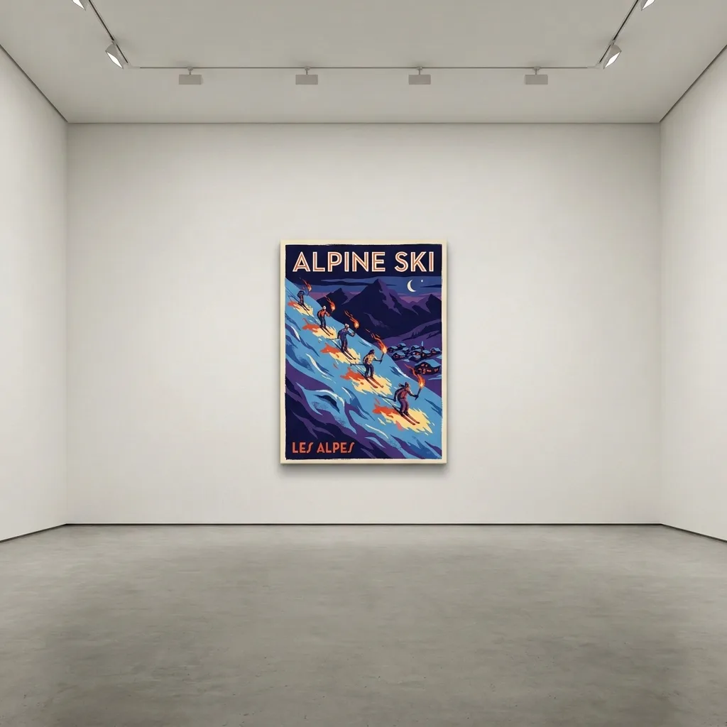 Alpine Descent pass — in a room