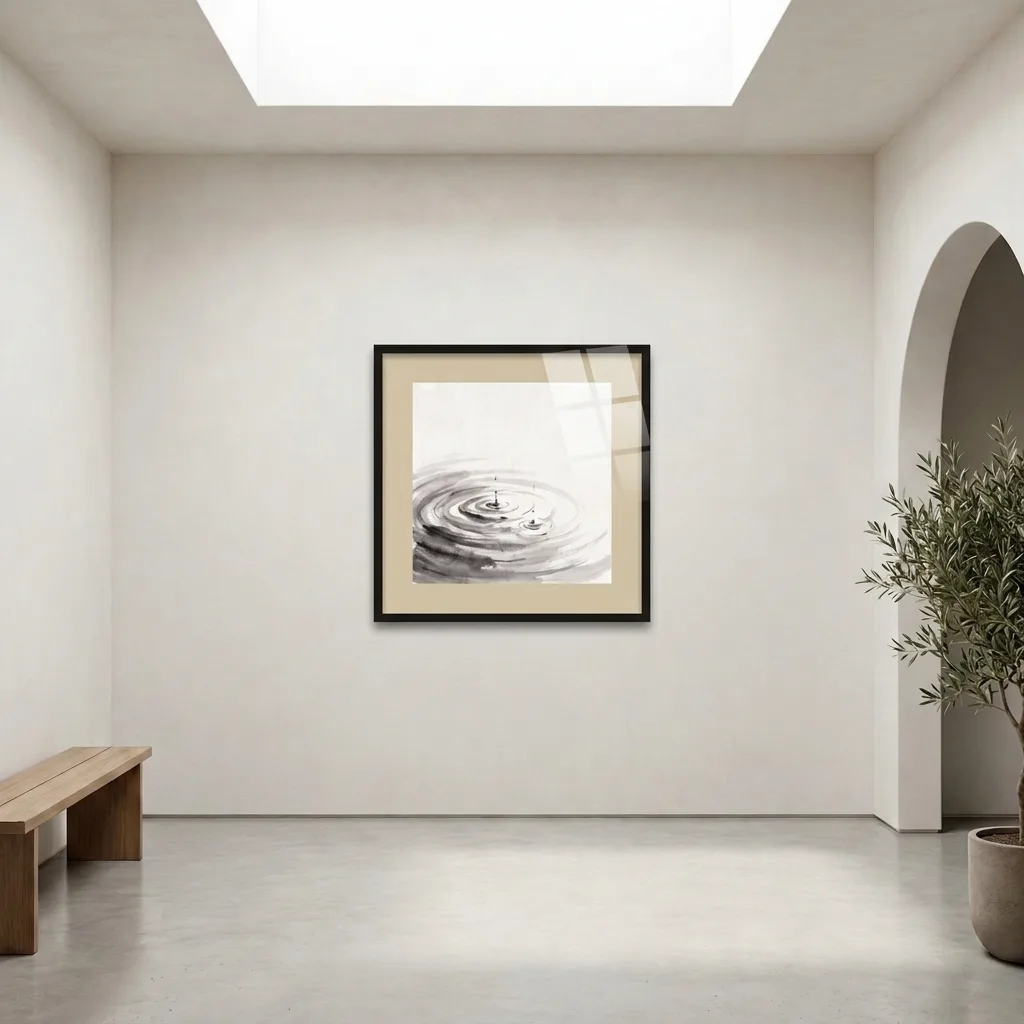 Kreise auf dem Wasser — im Interieur