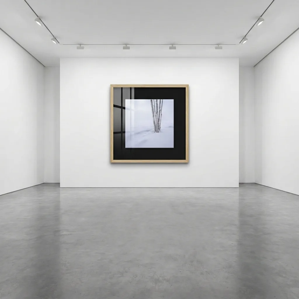 Winterbirken — im Interieur