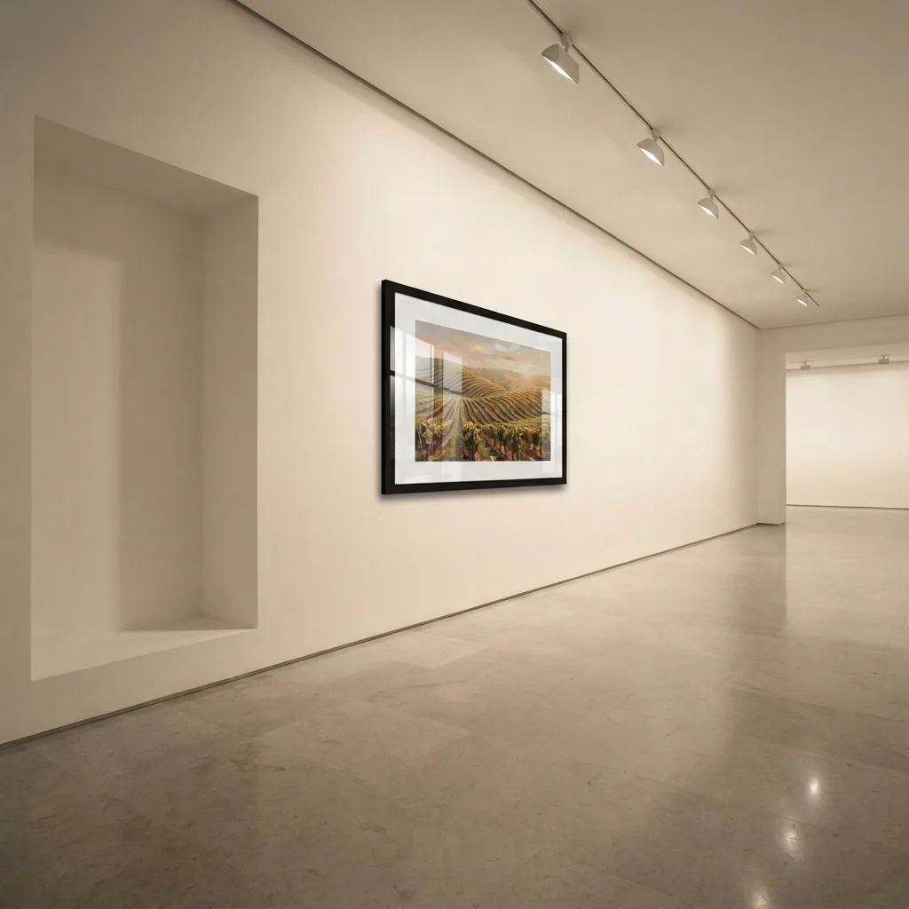 Goldene Weinberge — im Interieur