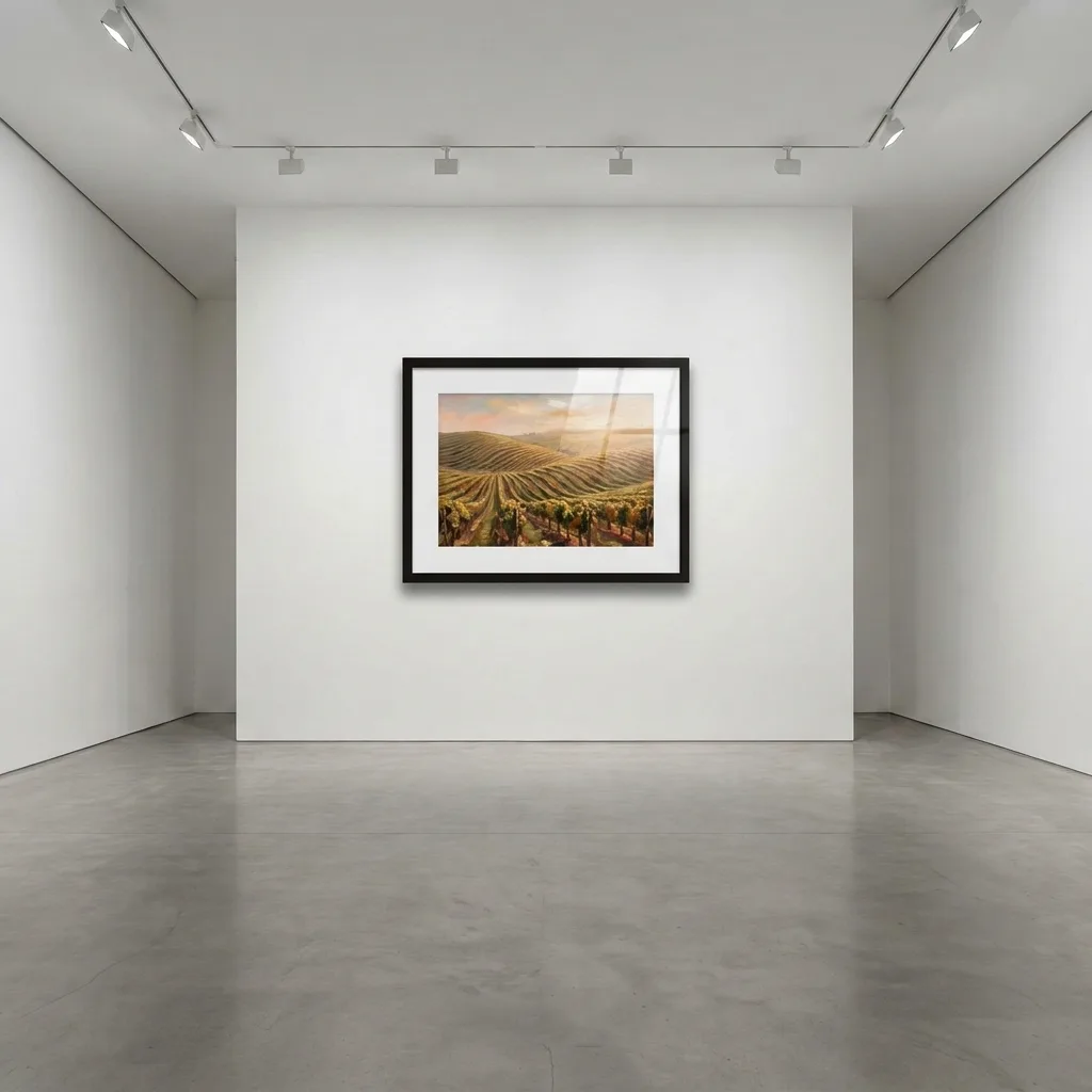Goldene Weinberge — im Interieur
