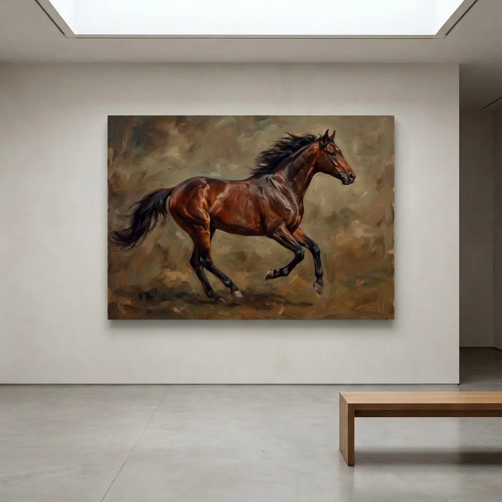 Galop wolności — we wnętrzu