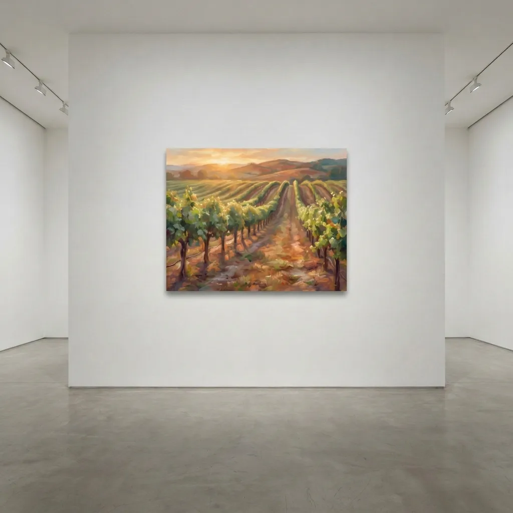 Goldener Weinberg — im Interieur
