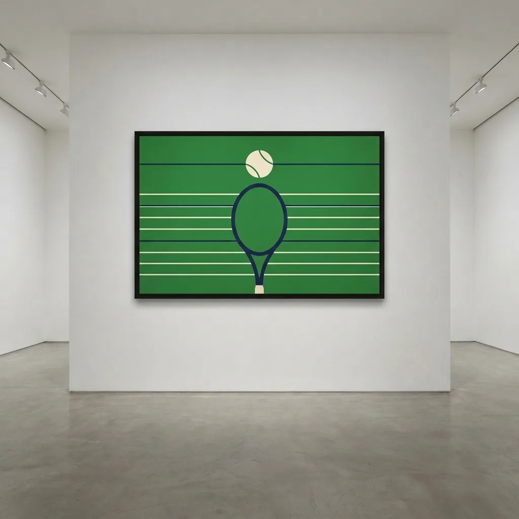 Retro Tenis — we wnętrzu