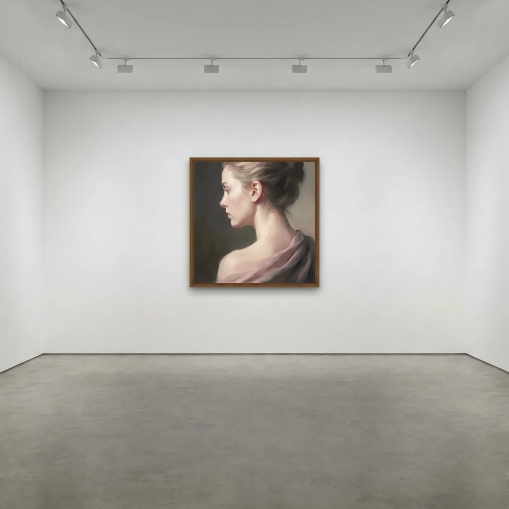 Subtle outline — in a room