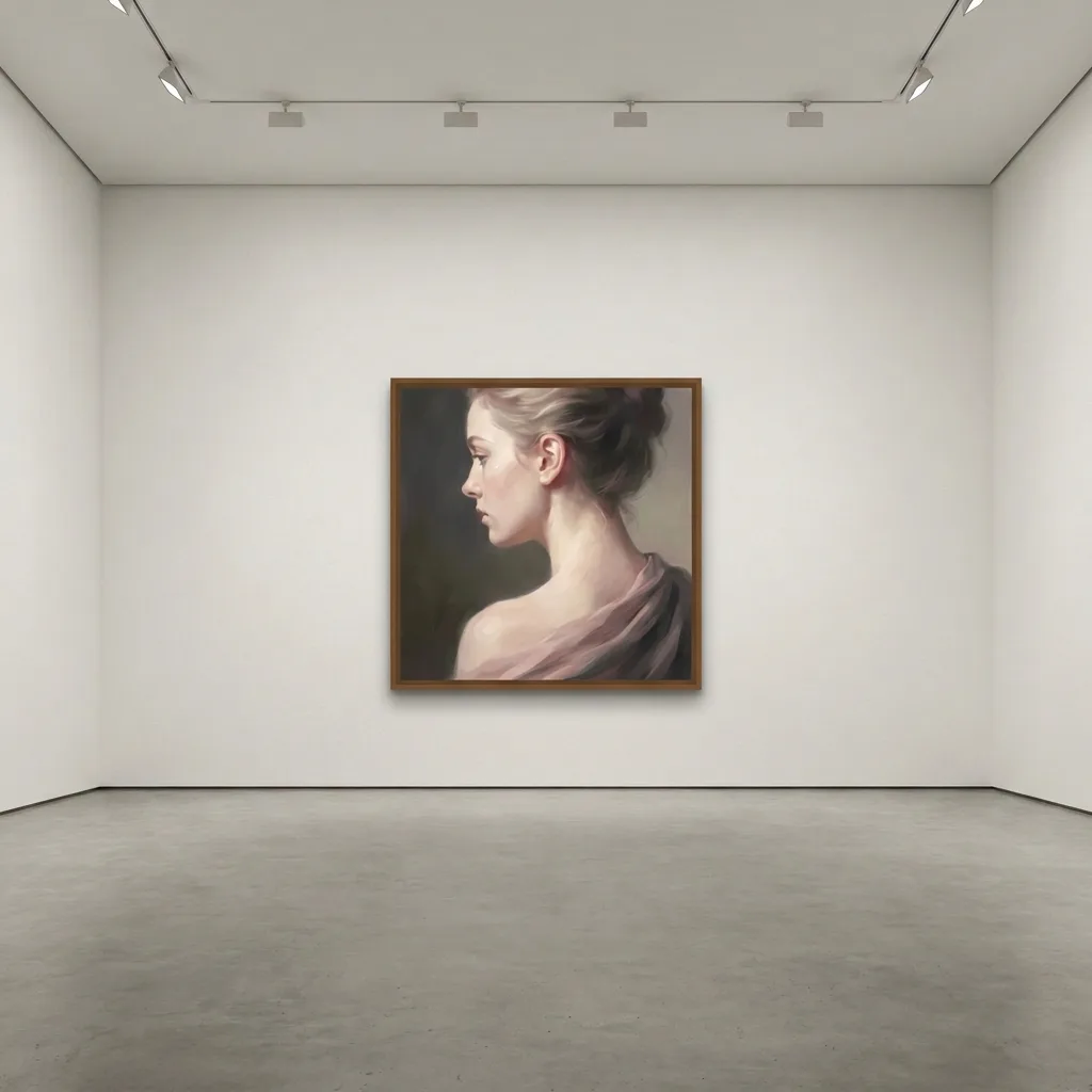 Subtle outline — in a room
