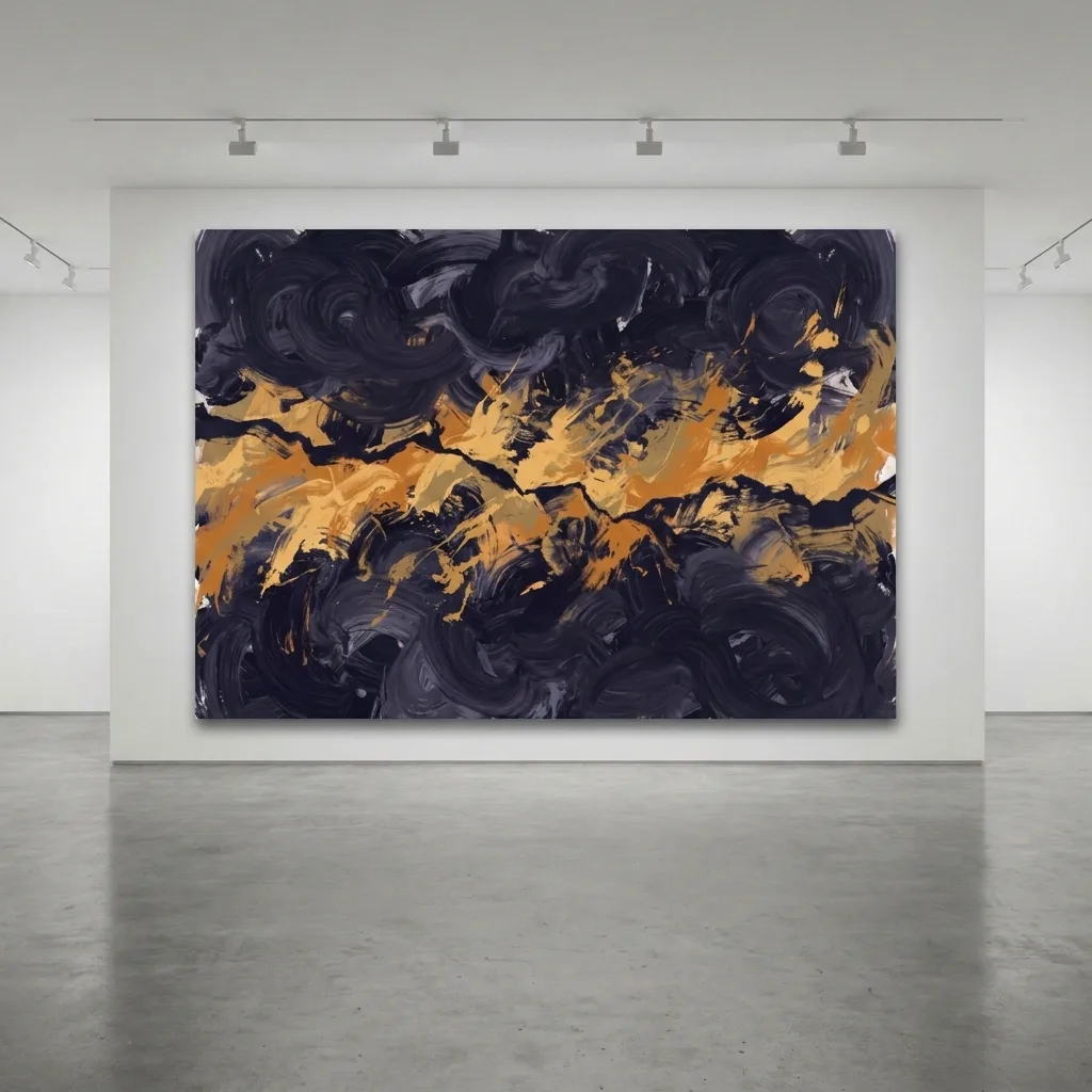 Goldener Sturm — im Interieur