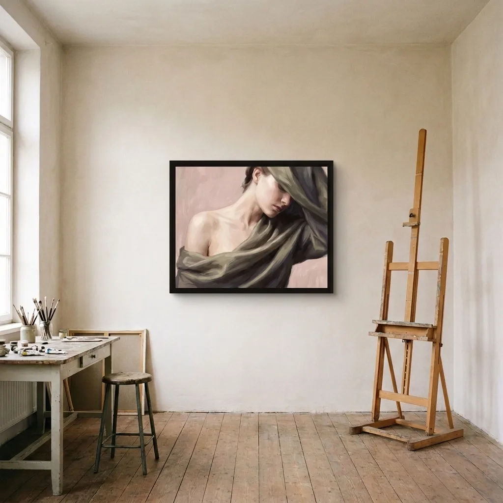Veil of silence — in a room