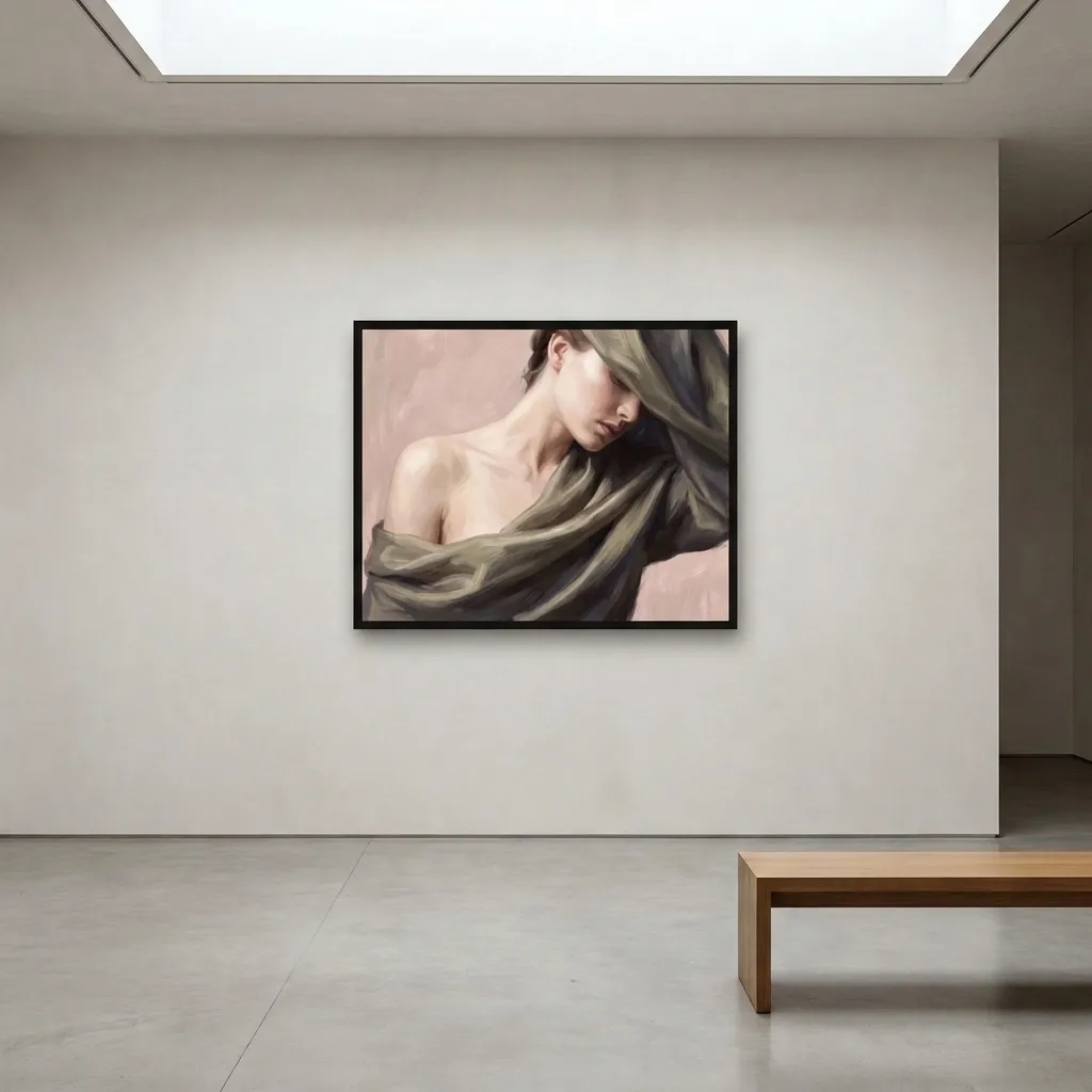 Veil of silence — in a room