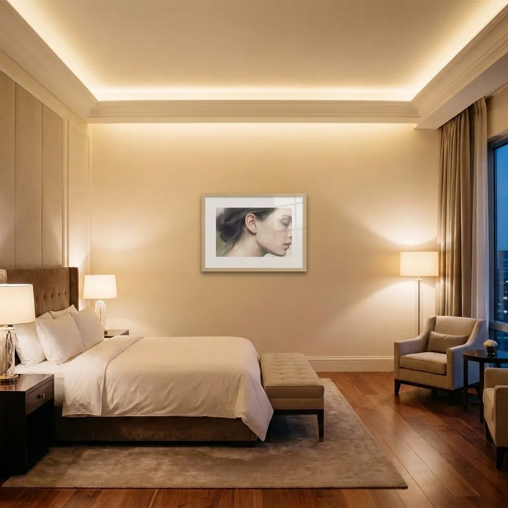 Studie der Zartheit — im Interieur