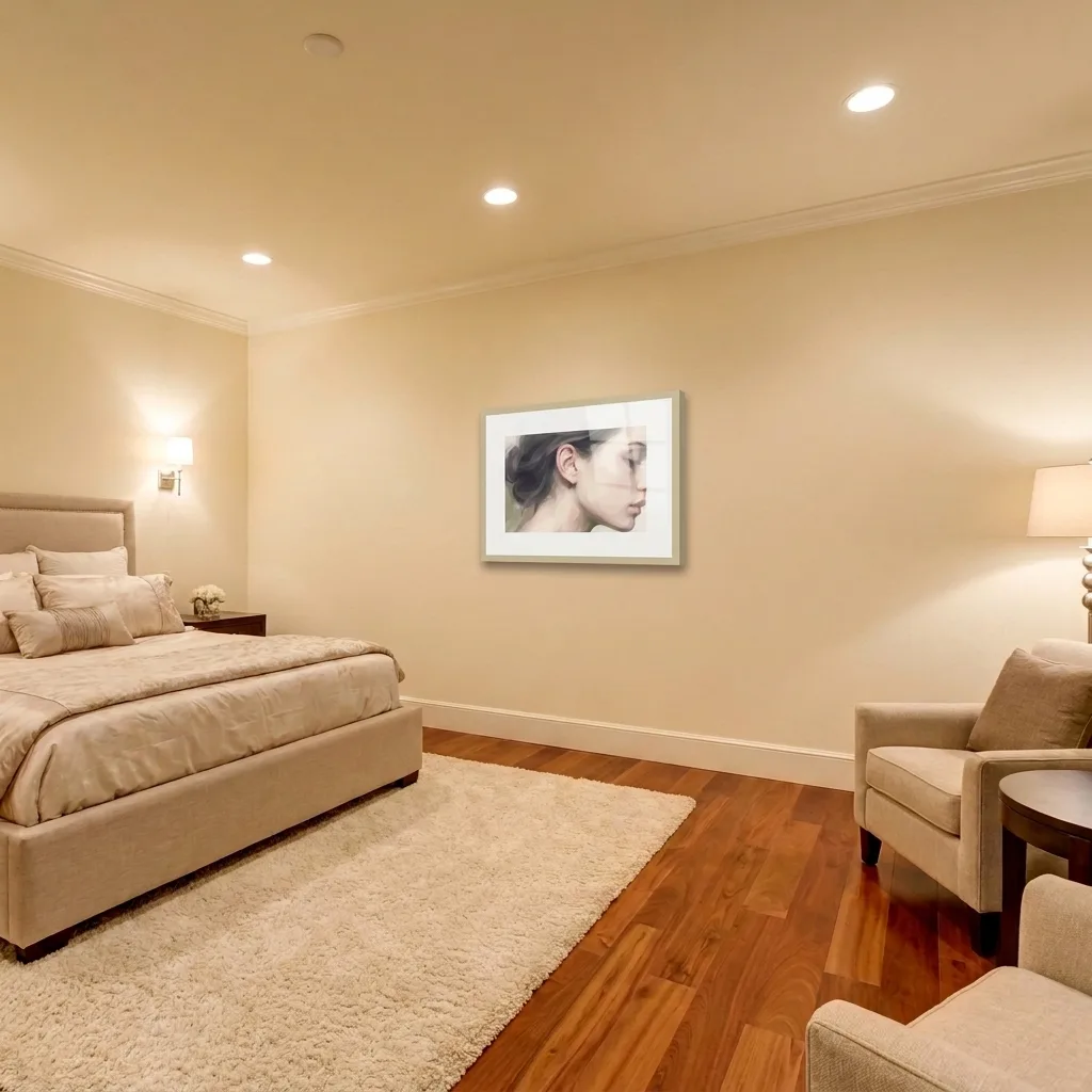 Studie der Zartheit — im Interieur