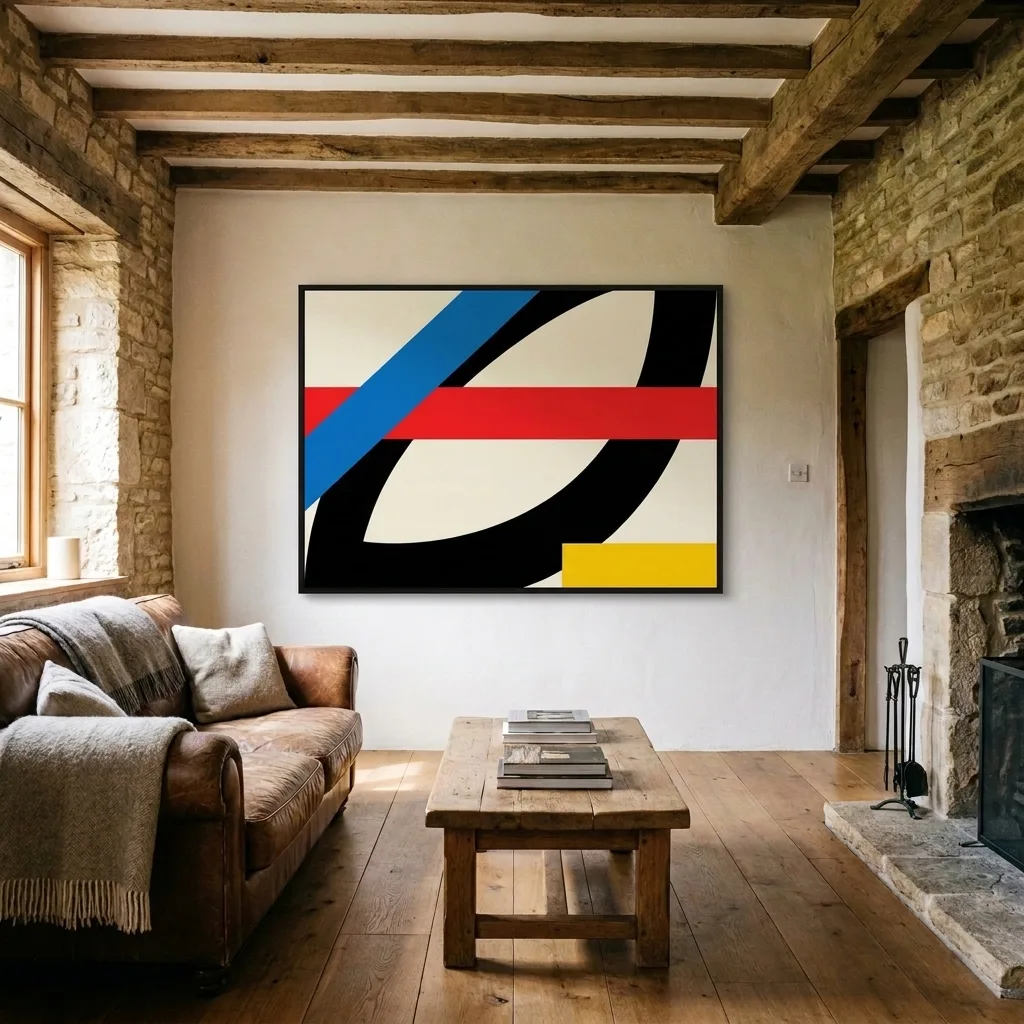 Dynamics of Colors — in a room