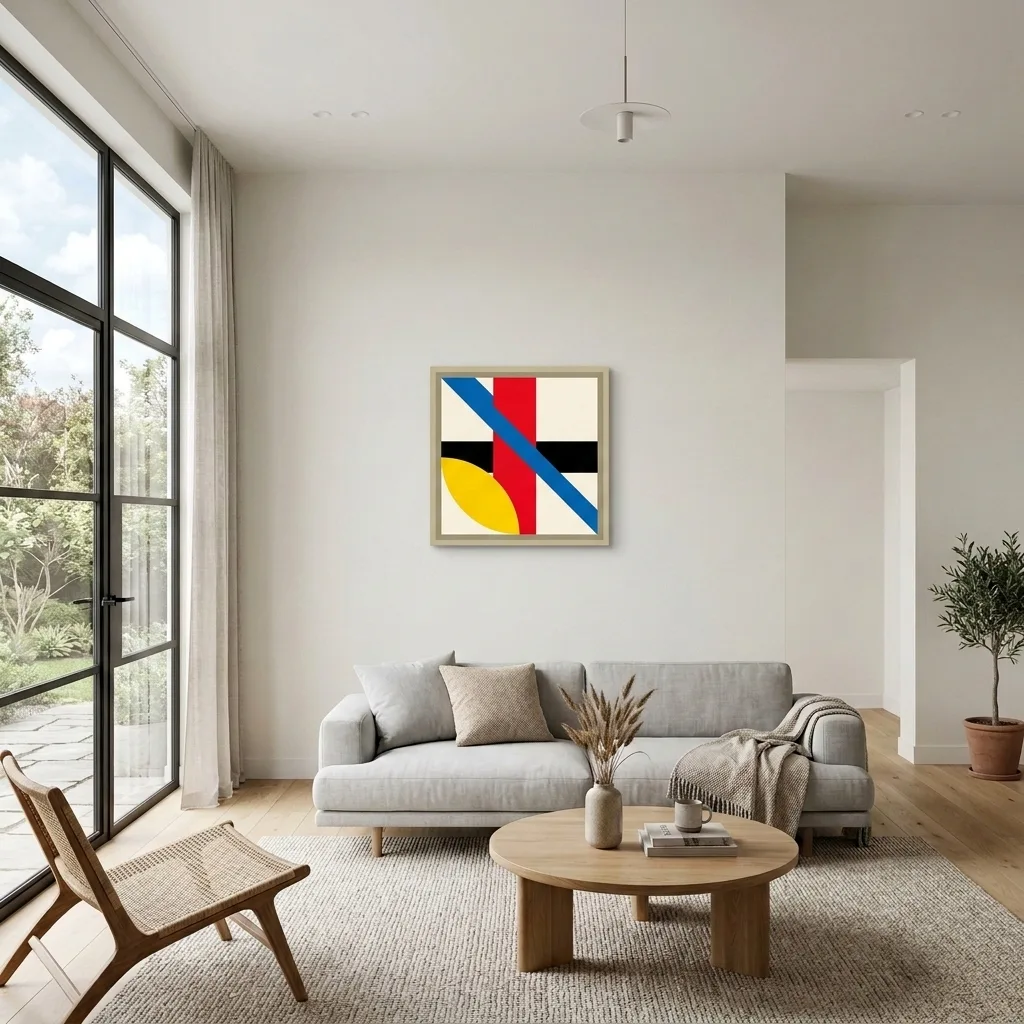 Balance der Formen fleck — im Interieur