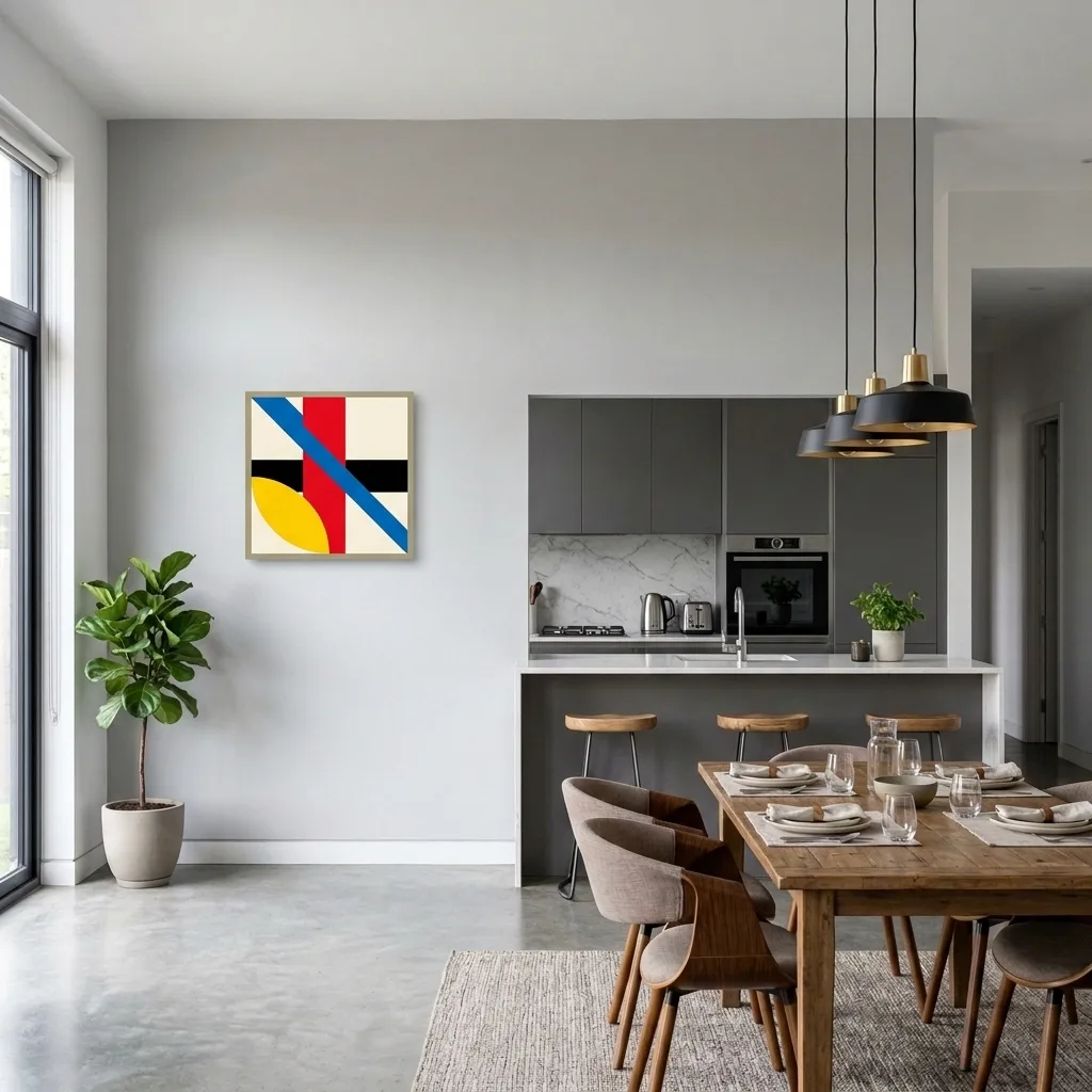 Balance der Formen fleck — im Interieur