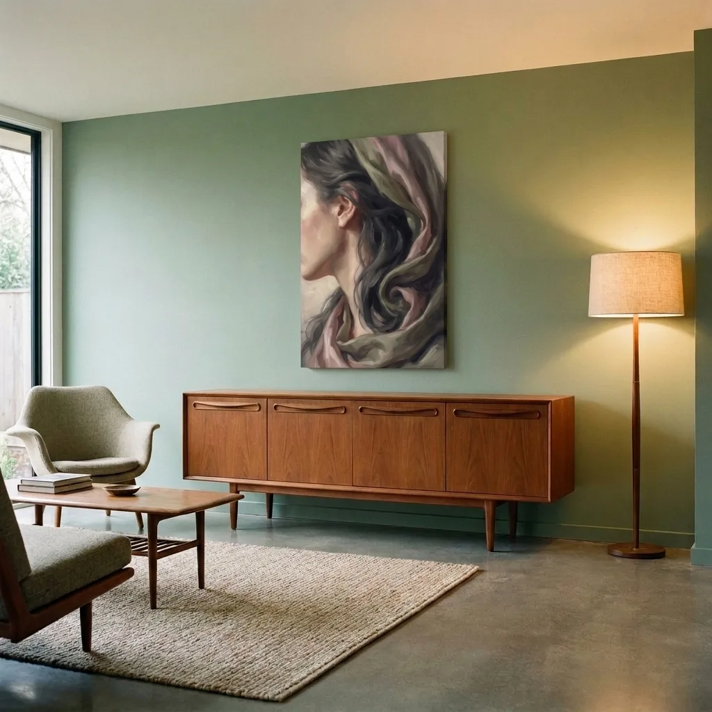 Weaves of Silence — in a room