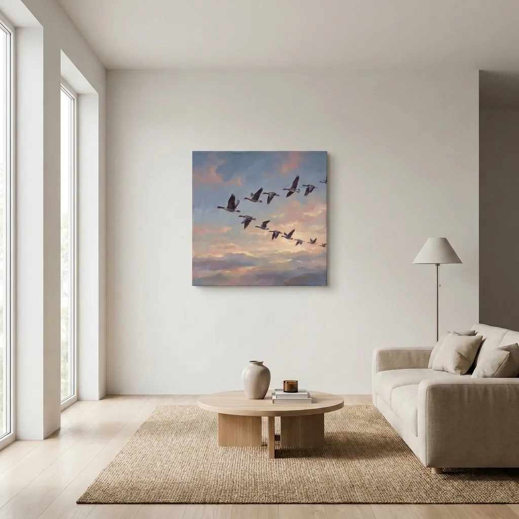 Podniebna wędrówka — we wnętrzu