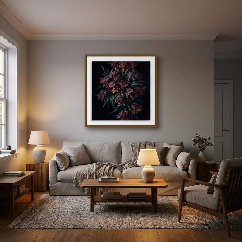Purpurnes Notturno — im Interieur