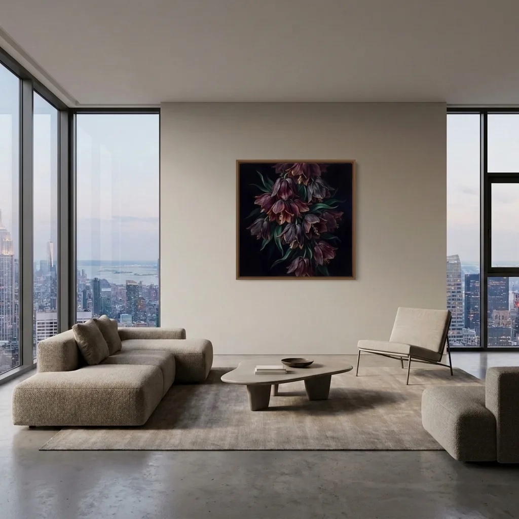 Purpurnes Notturno — im Interieur