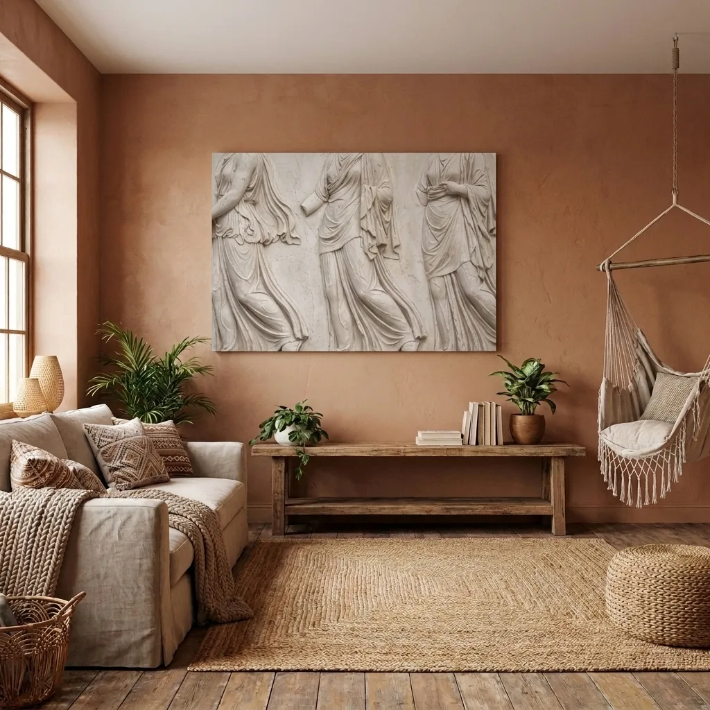 Antiker Rhythmus — im Interieur