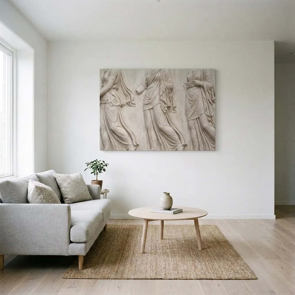 Antiker Rhythmus — im Interieur