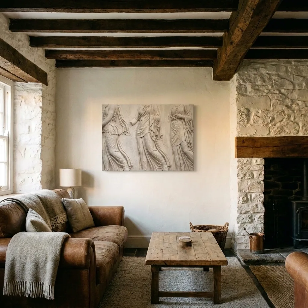 Antiker Rhythmus — im Interieur