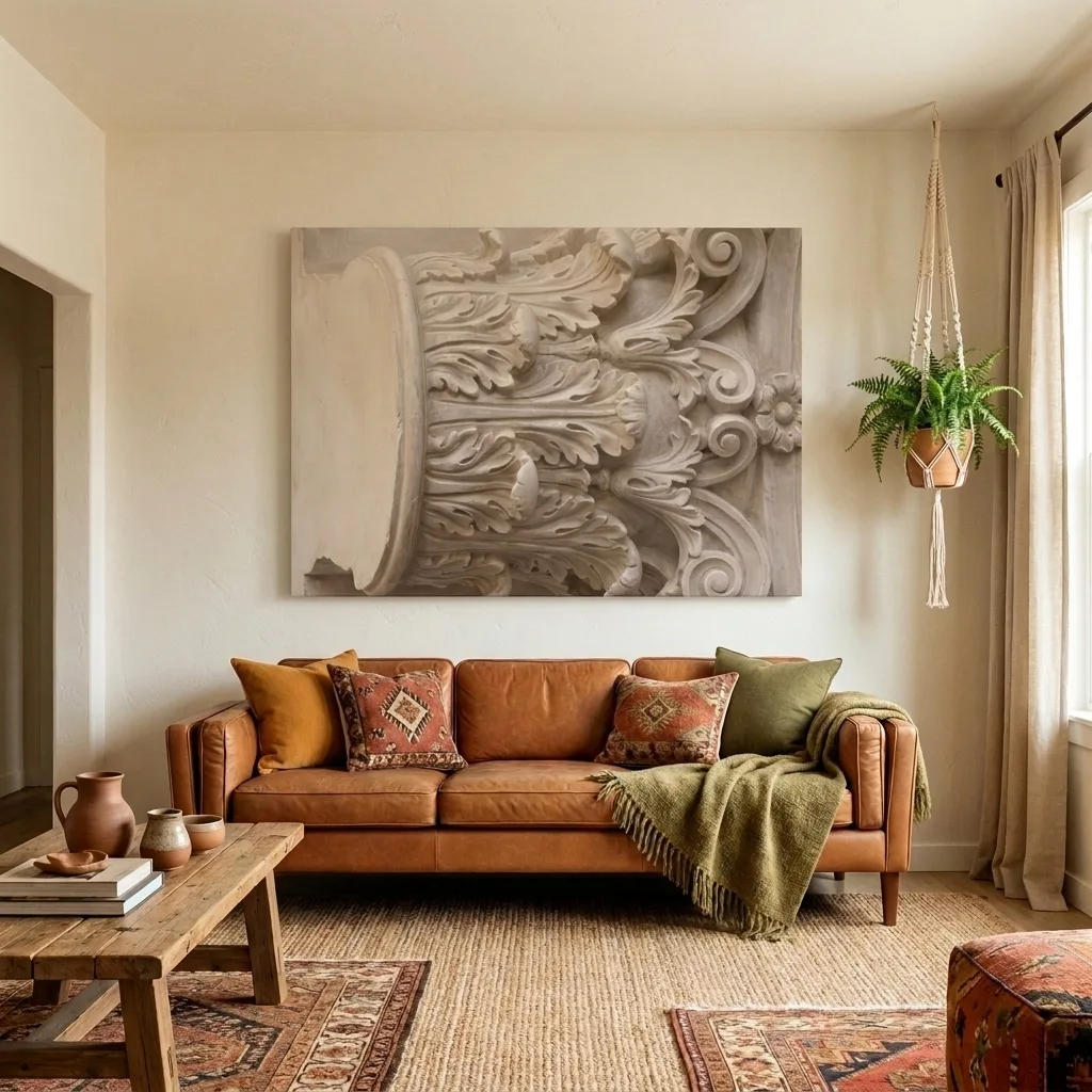 Кам'яний акант — в інтер’єрі