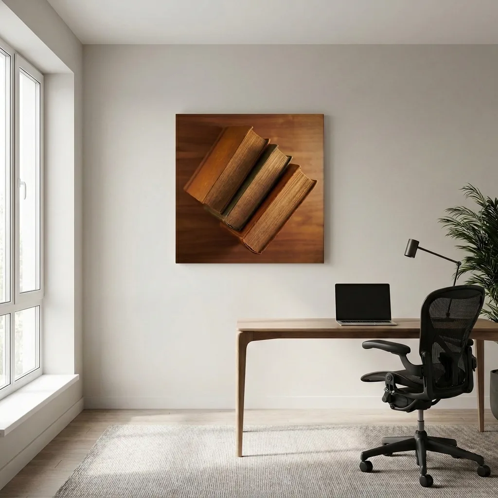 The Memory of Words — in a room