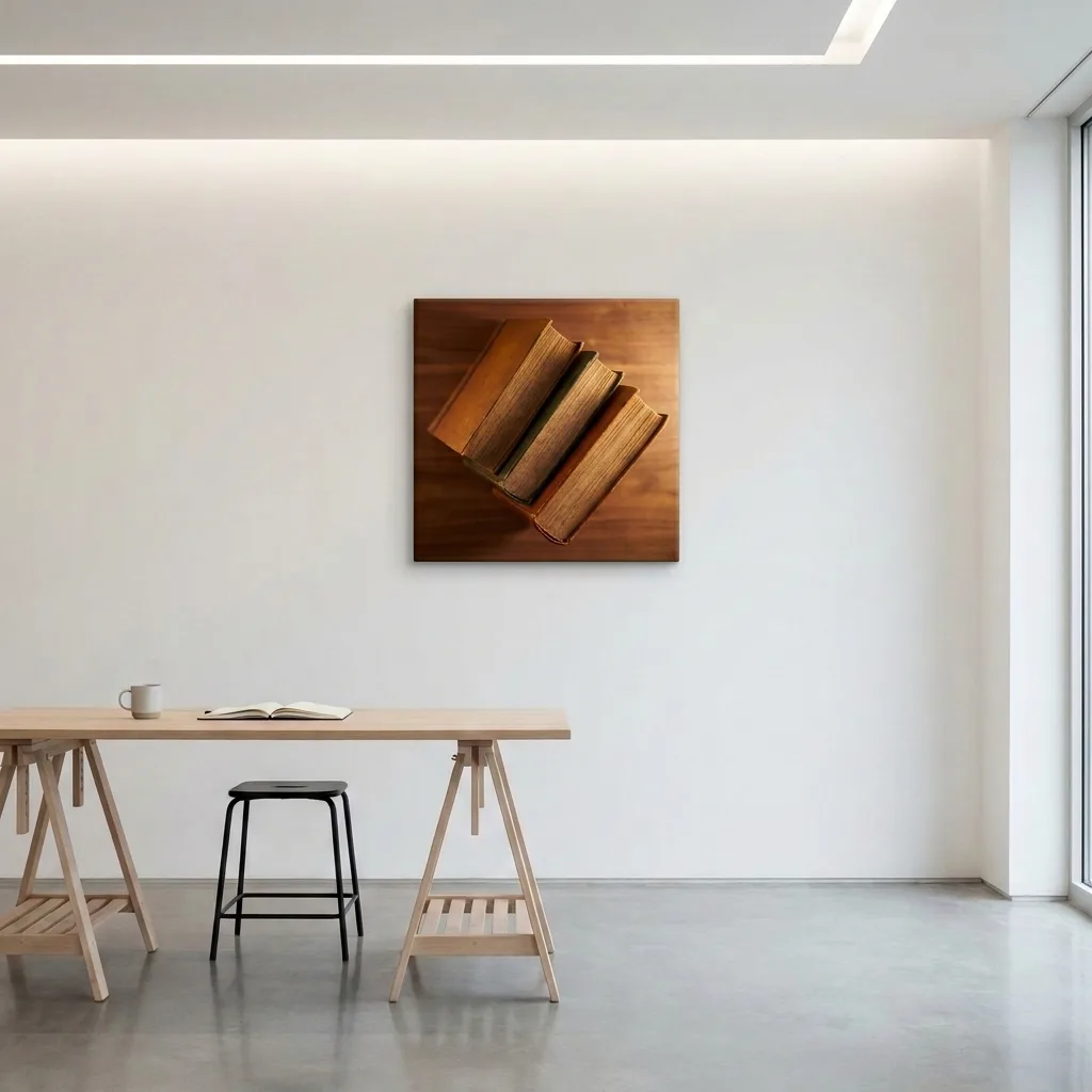 The Memory of Words — in a room