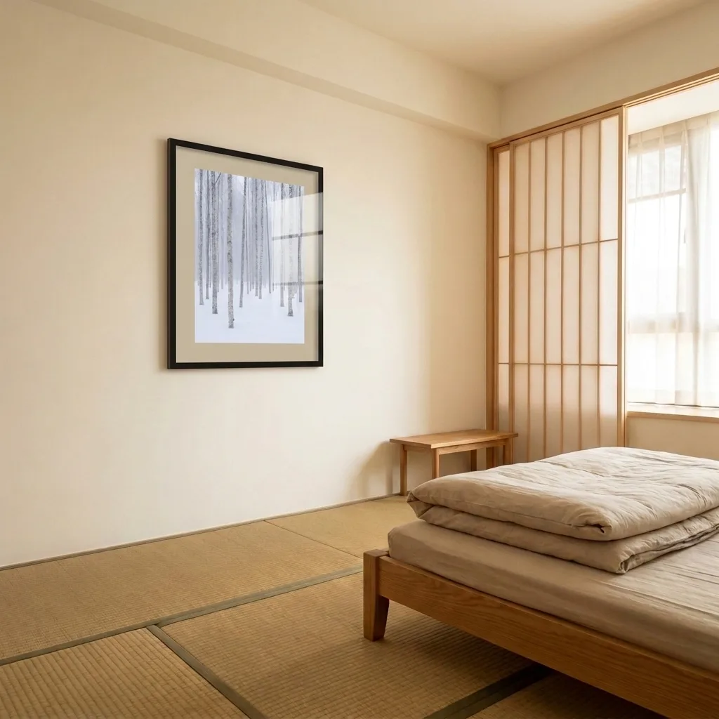 The Silence of Birches valley — in a room