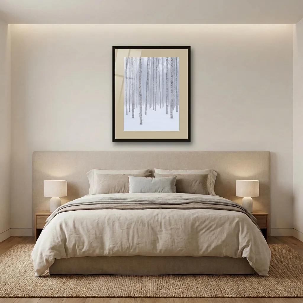 The Silence of Birches valley — in a room