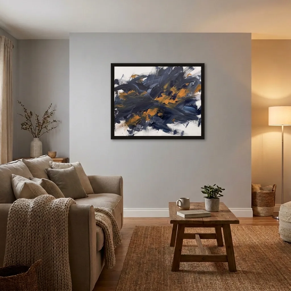 Goldener Schwung — im Interieur