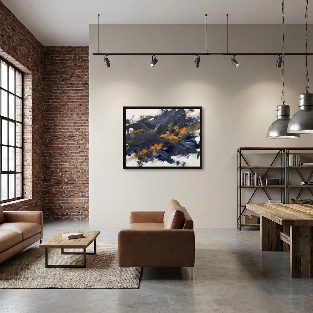 Goldener Schwung — im Interieur
