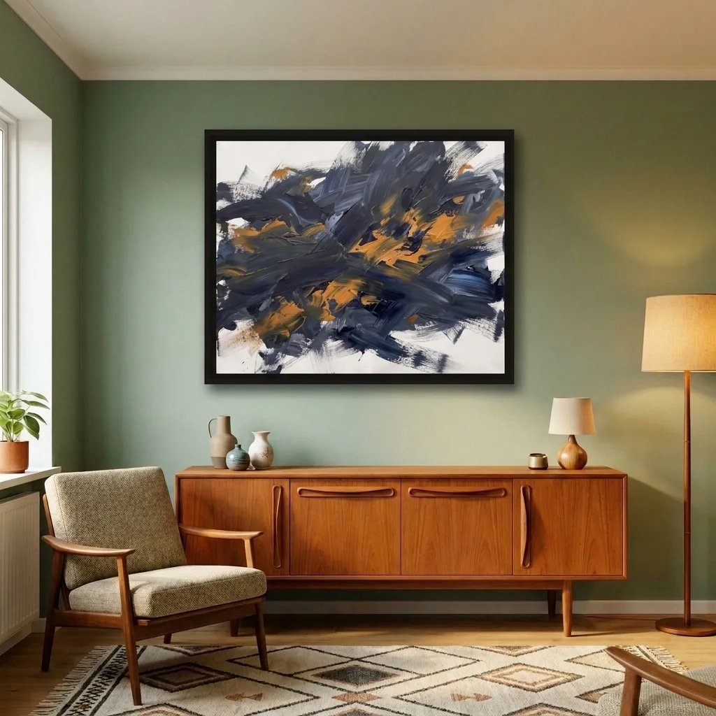 Goldener Schwung — im Interieur