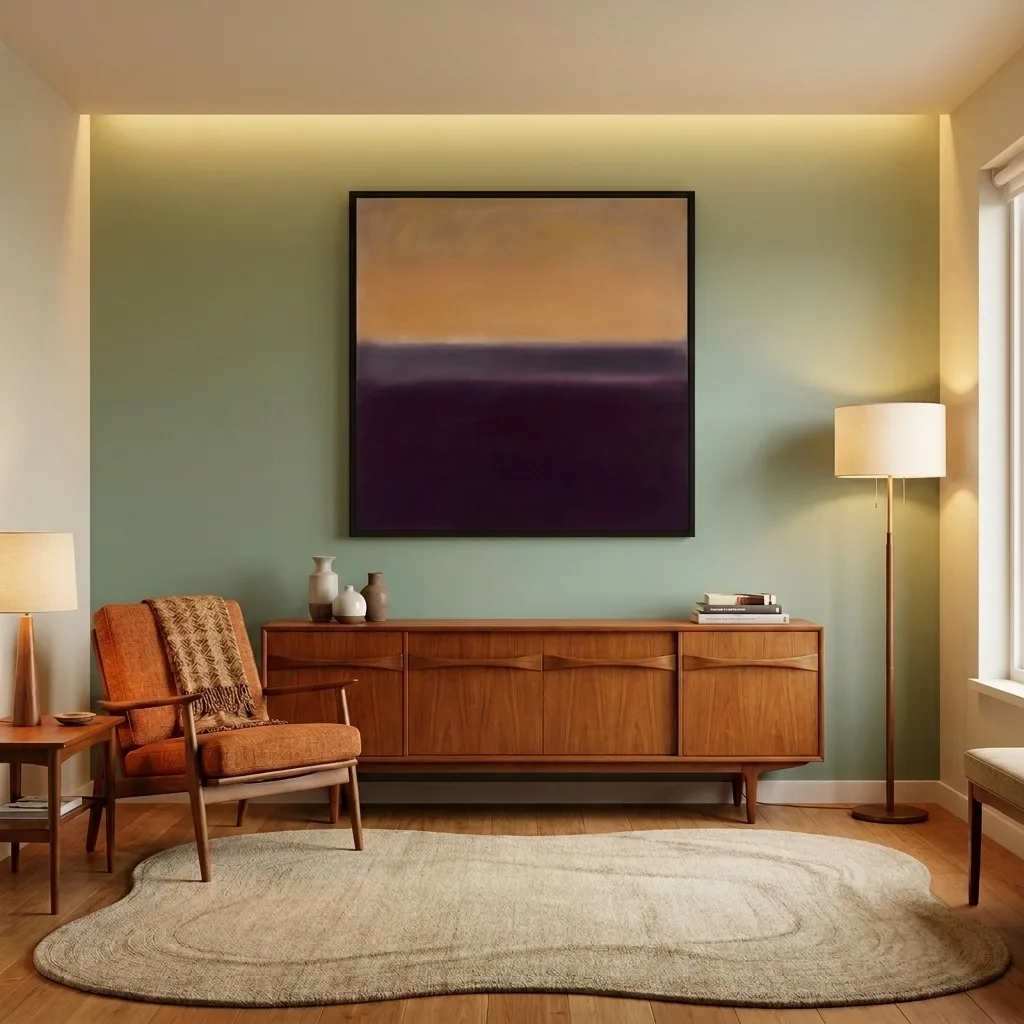 Silence of the distance — in a room