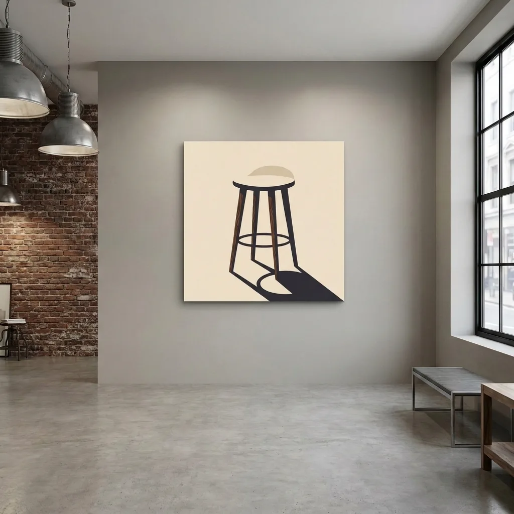 Shadow and Form — in a room