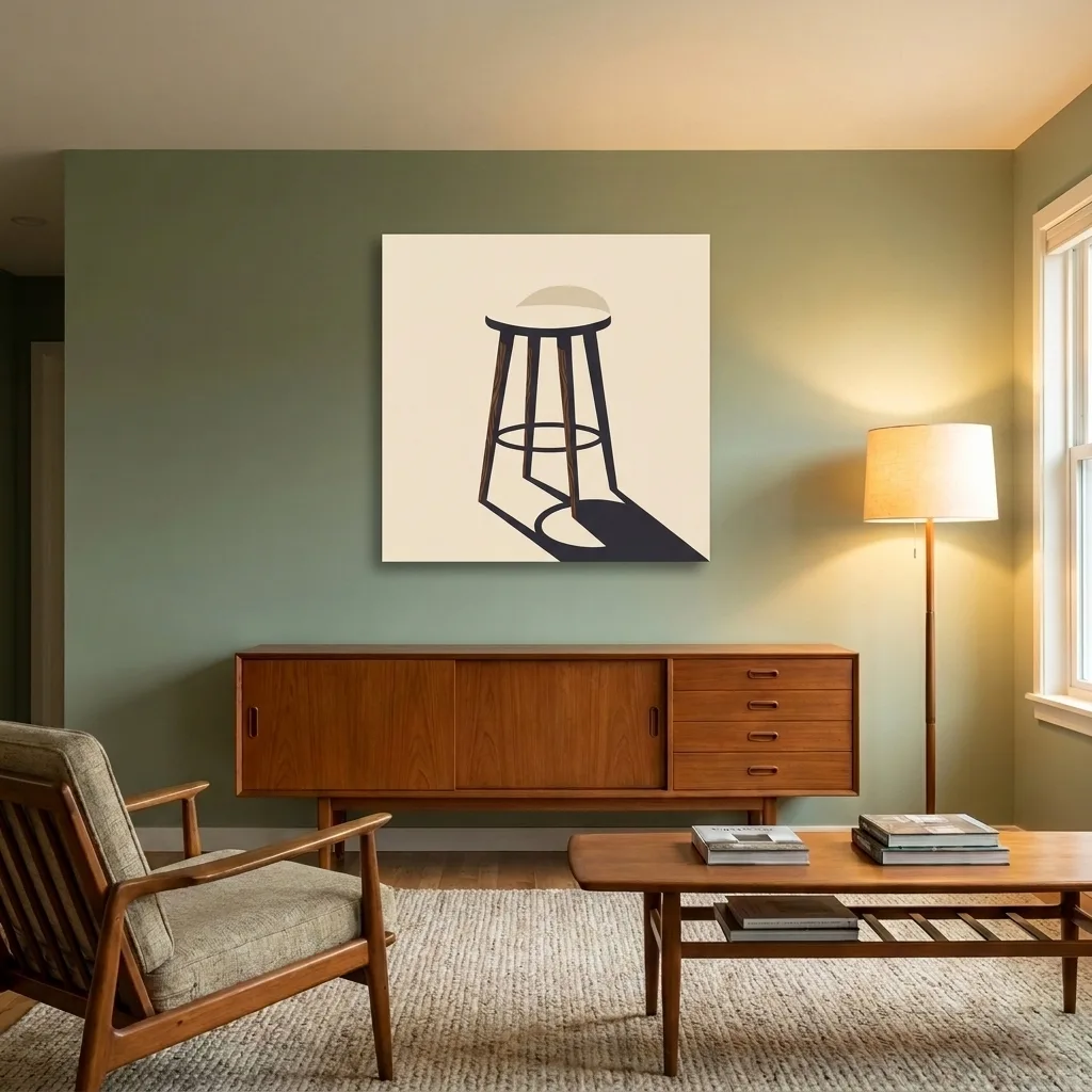 Shadow and Form — in a room