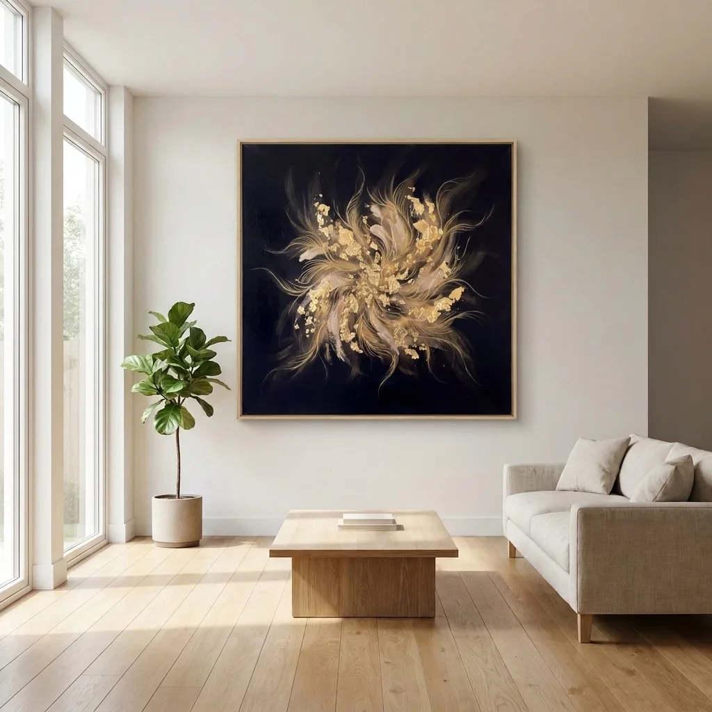 Zlatá supernova — v interiéru