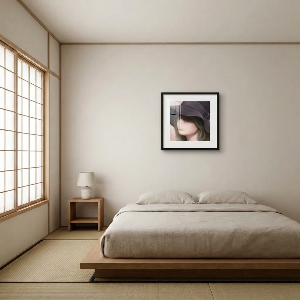 Portrait in the Shadows — in a room