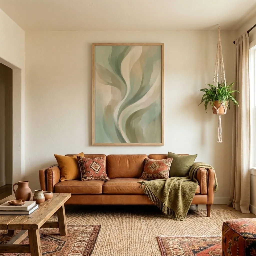 Olive Waves — in a room
