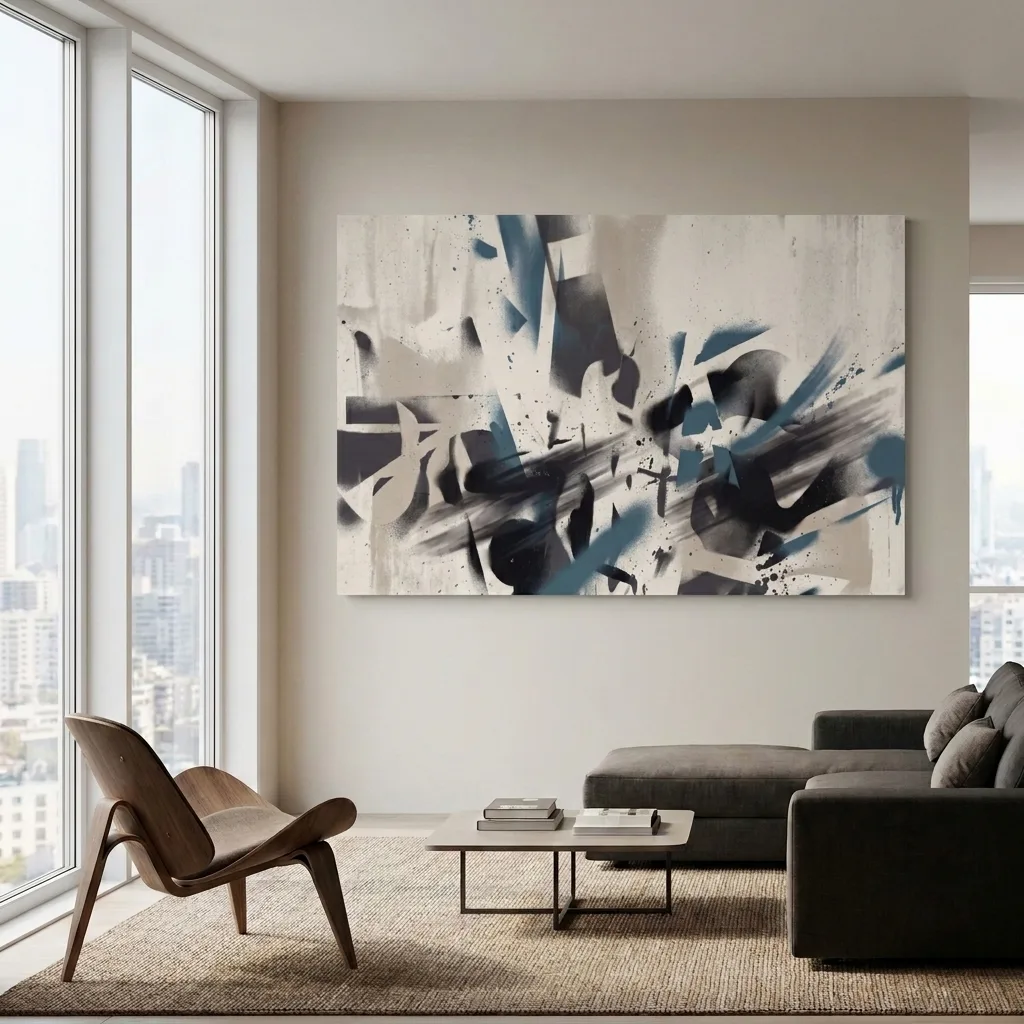 Stählerne Expression — im Interieur