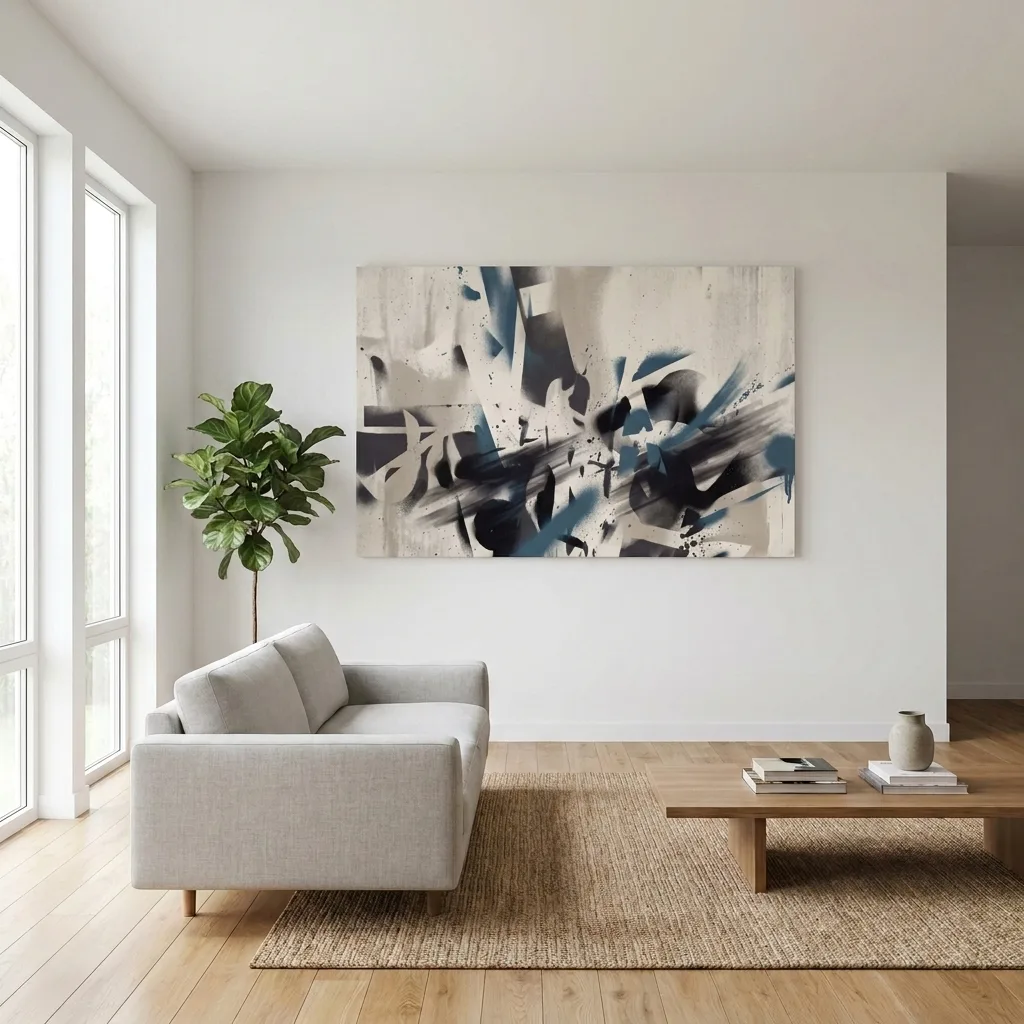 Stählerne Expression — im Interieur