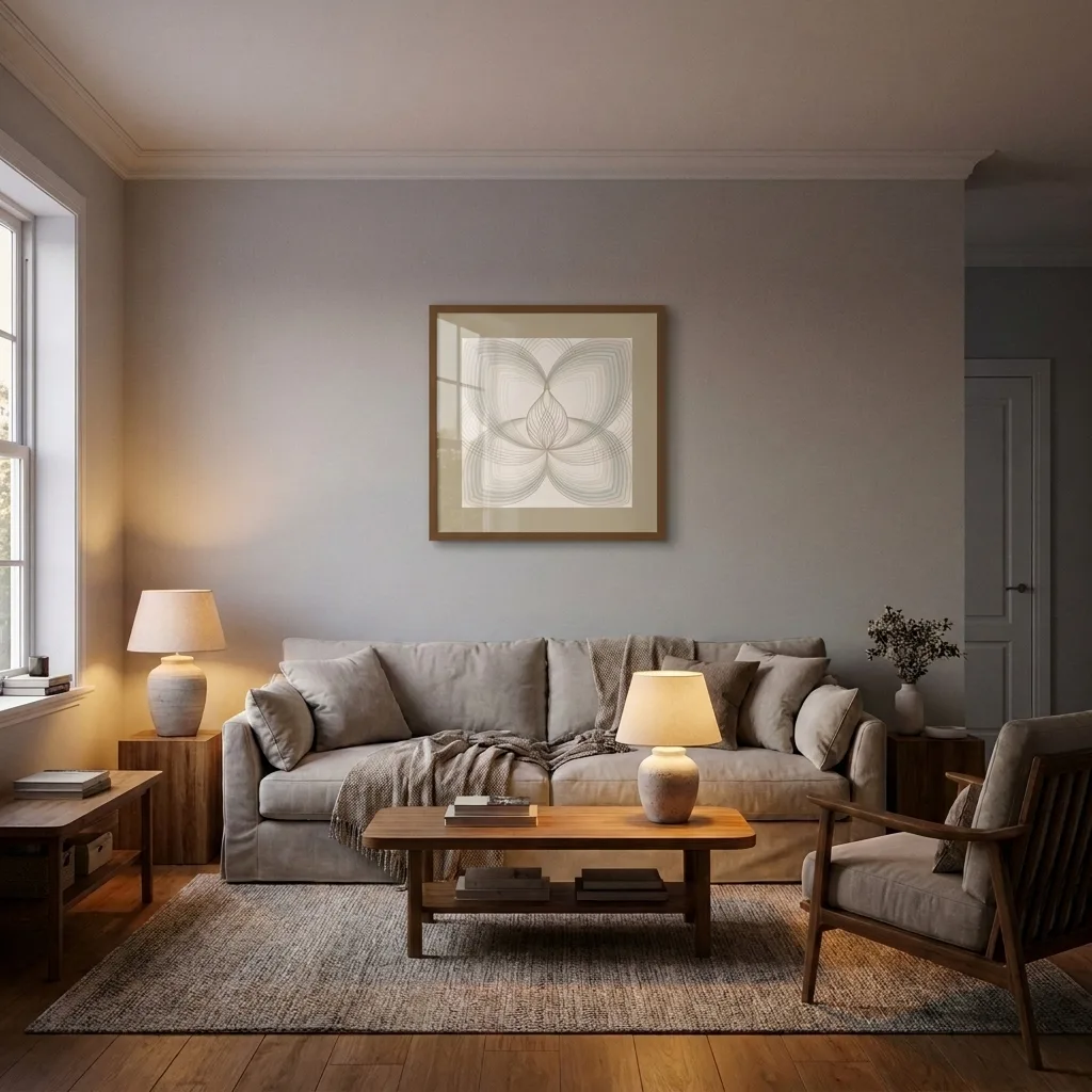 Harmonic Lines — in a room
