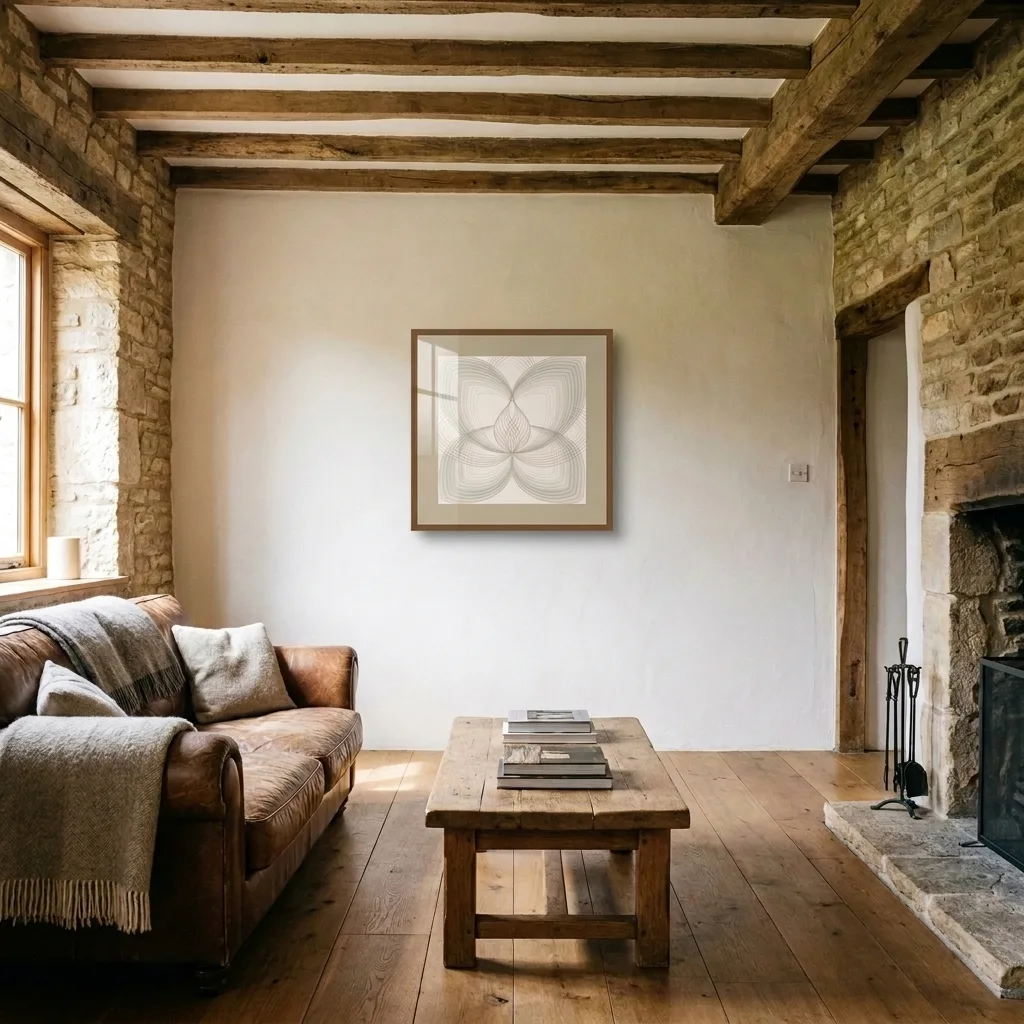 Harmonic Lines — in a room